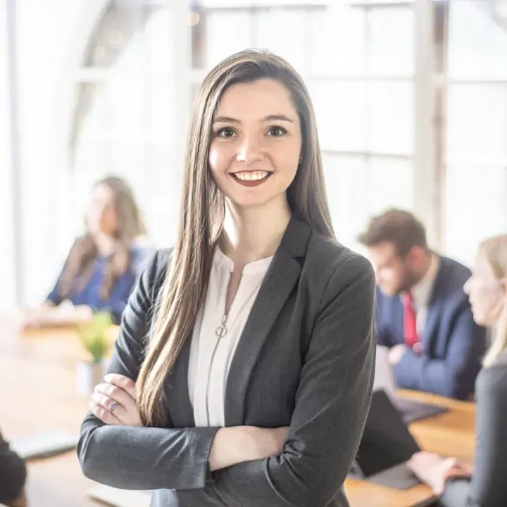 Female business professional.